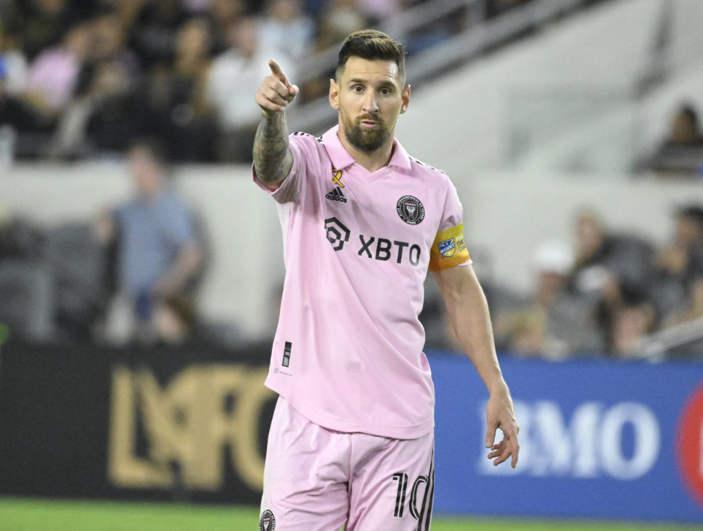 Inter Miami defeated the Los Angeles FC 3-1 during a during a Major League Soccer match at BMO Stadium in Los Angeles.