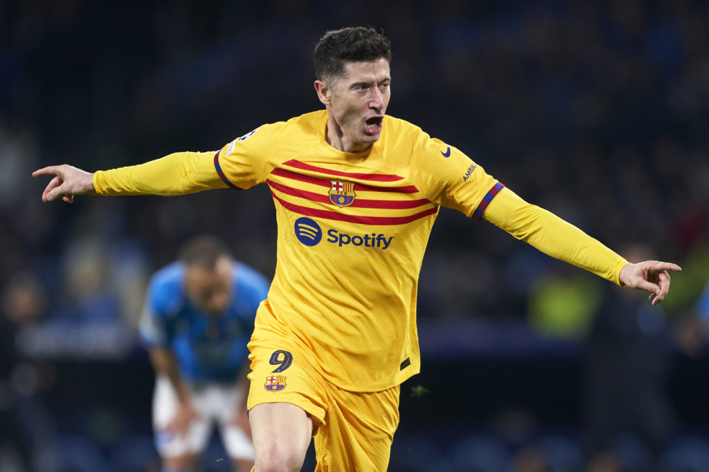 SSC Napoli v FC Barcelona: Round of 16 First Leg - UEFA Champions League 2023/24