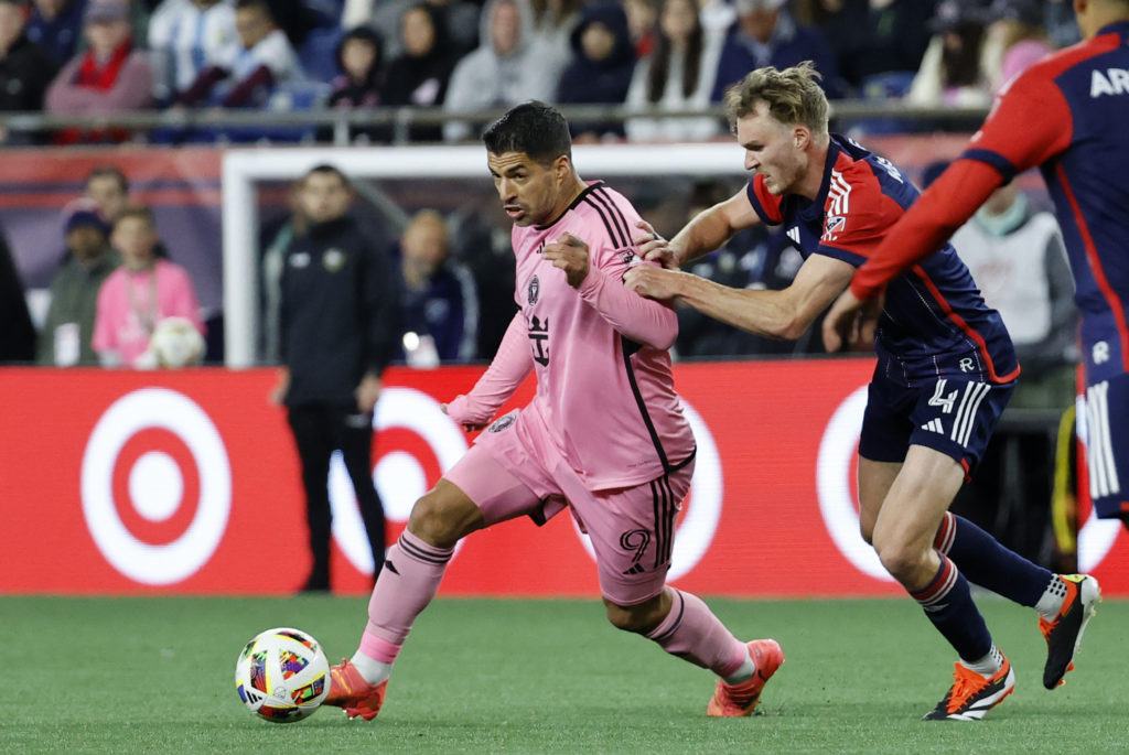 SOCCER: APR 27 MLS New England Revolution vs Inter Miami CF