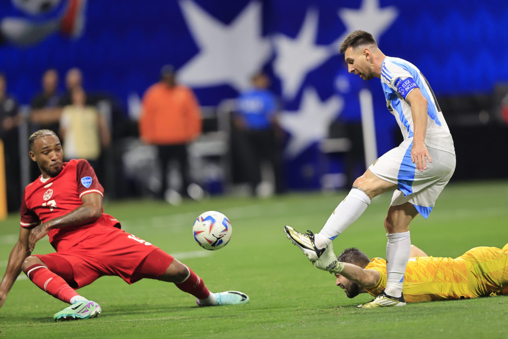 SOCCER: JUN 20 CONMEBOL Copa America - Argentina vs Canada/Trinidad & Tobago