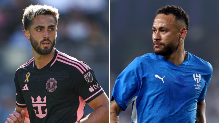 Leonardo Campana and Neymar.