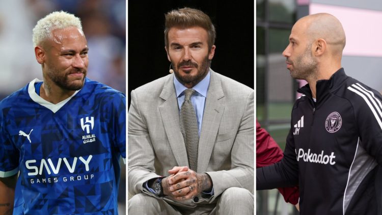 Neymar, Beckham and Mascherano
